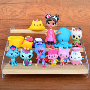 Gabby Dollhouse盖比娃娃屋手办盲盒公仔美人鱼蛋糕摆件玩偶男