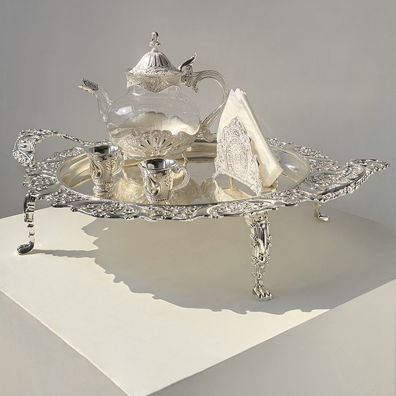 LIVETAIins轻奢风合金玻璃酒壶杯