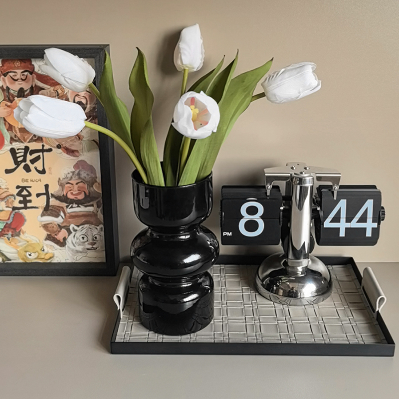 郁金香仿真花假花家居装饰品摆件