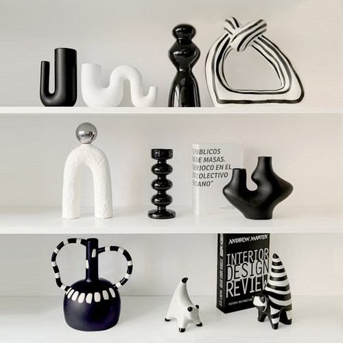 LIVETAI诧寂风陶瓷异形装饰品