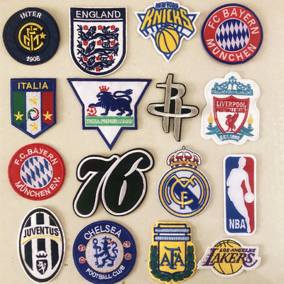 切尔西尤文图斯火箭英超刺绣