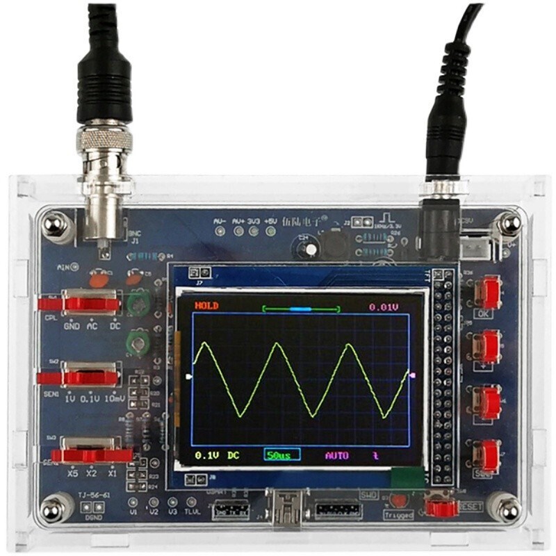 组装电路板数字示波器DSO138电子套件STM32F103单晶片实验焊接组