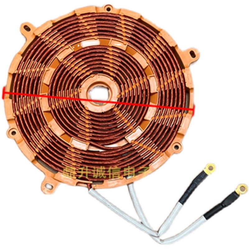 电磁炉发热盘发热圈电磁炉线圈配件大功率线盘直径186mm