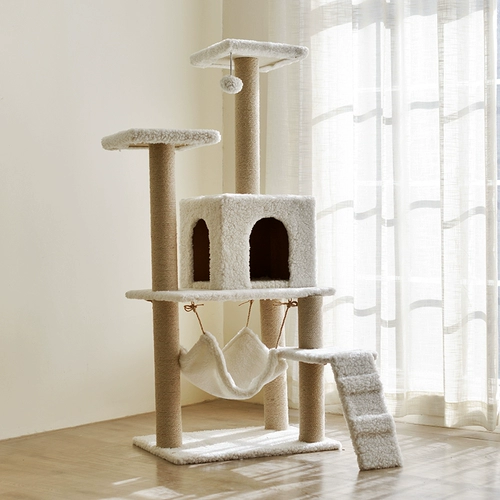 Спортивный комплекс, мебель, игрушка из натурального дерева, вилла, кот