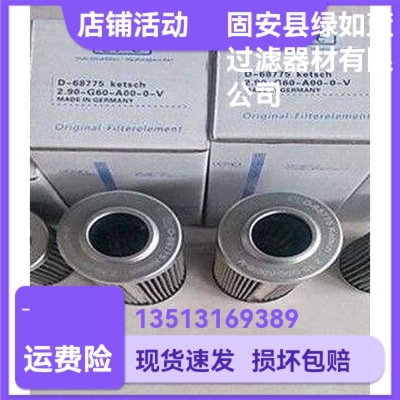 EPE D-68775 Ketsch 2.90 G60-A00-0-V液压油过滤器折叠滤芯