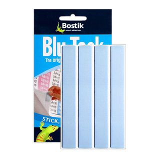 bostik蓝丁胶无痕胶airpods耳机清理定肉球bluetack双面胶强力墙面固定照片墙蓝胶相框粘墙专用胶贴蓝钉泥胶