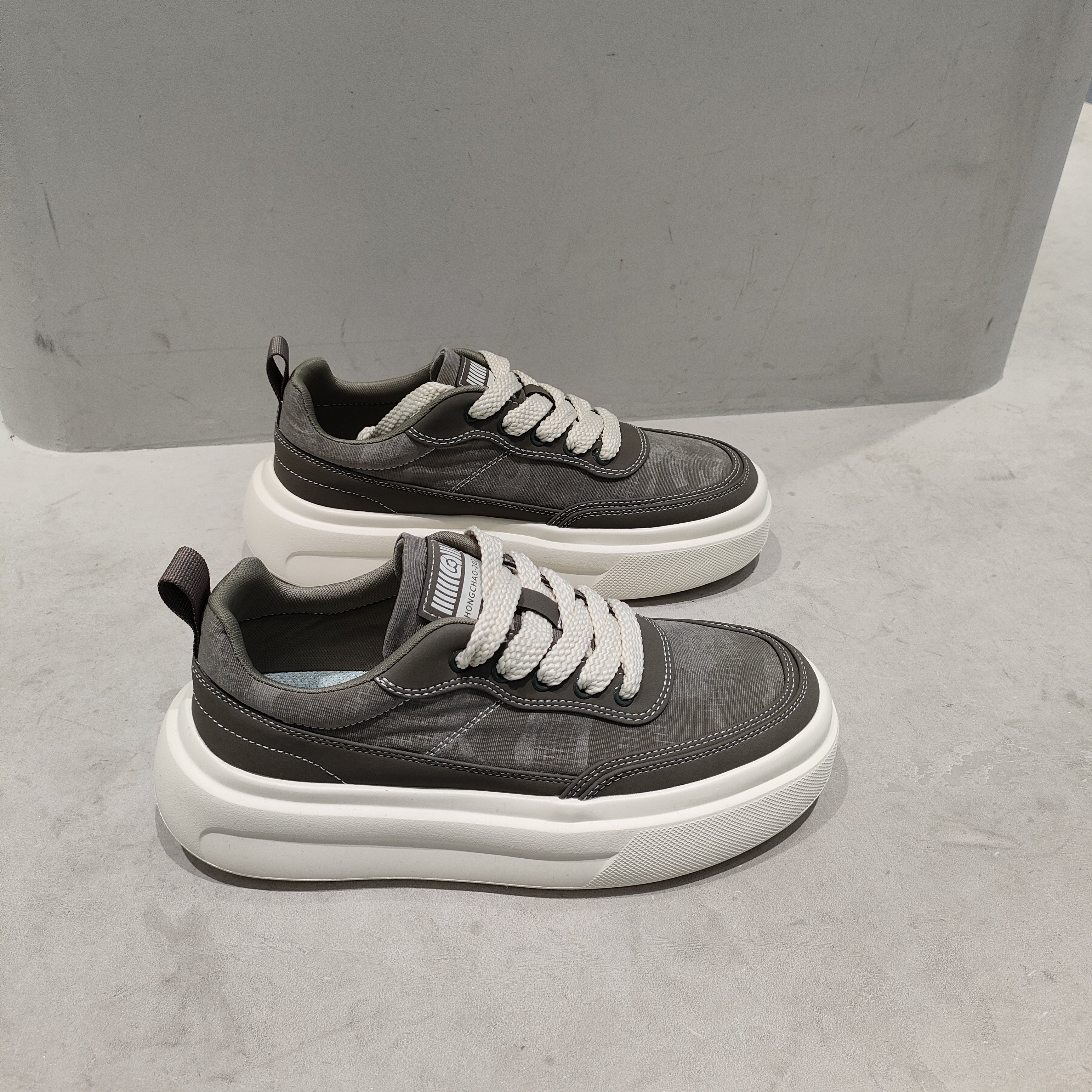 男鞋2026春季新款透气休闲百搭软底帆布纹鞋男潮流轻便运动板鞋特,流行男鞋,时尚休闲鞋,淘宝优惠券,粉丝福利购,淘宝优惠卷