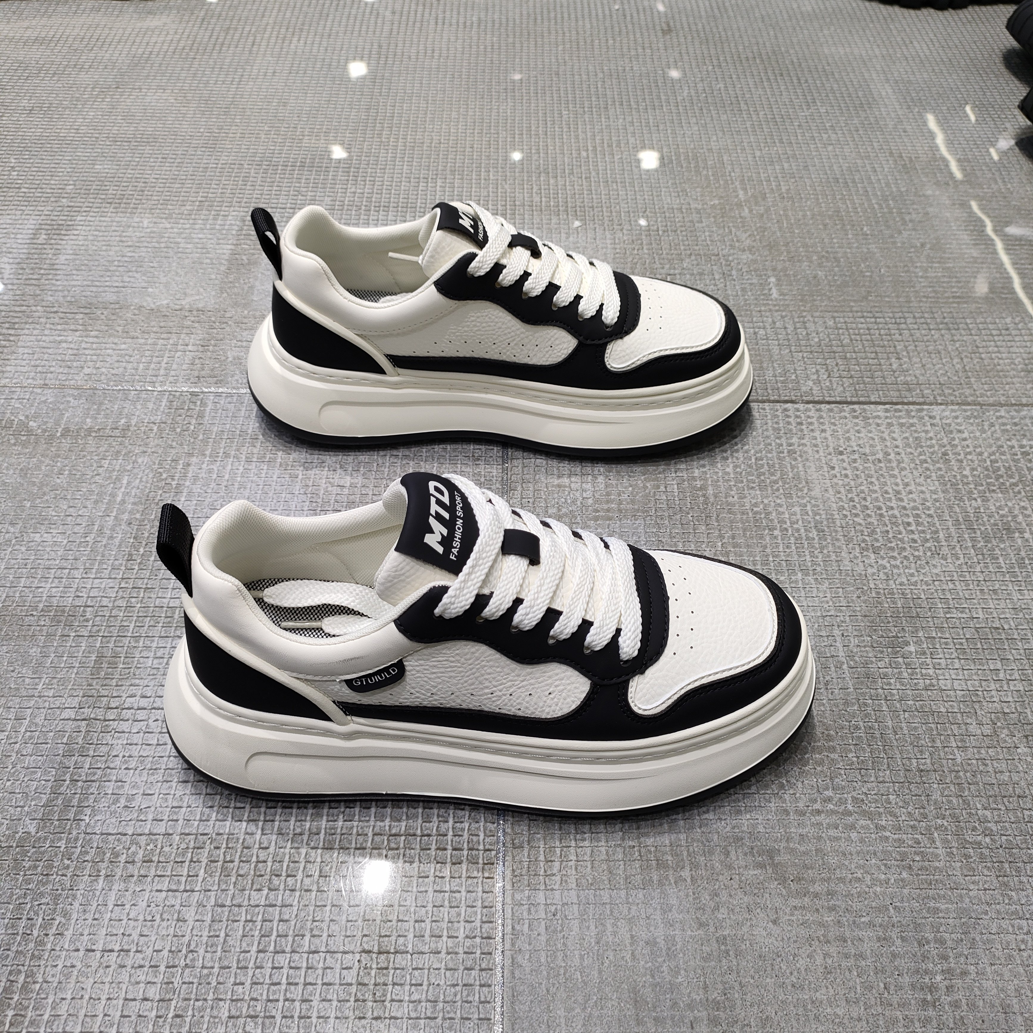 男鞋2026春季新款欧货网红爆款厚底潮流增高小白鞋配直筒裤百搭7,流行男鞋,时尚休闲鞋,淘宝优惠券,粉丝福利购,淘宝优惠卷