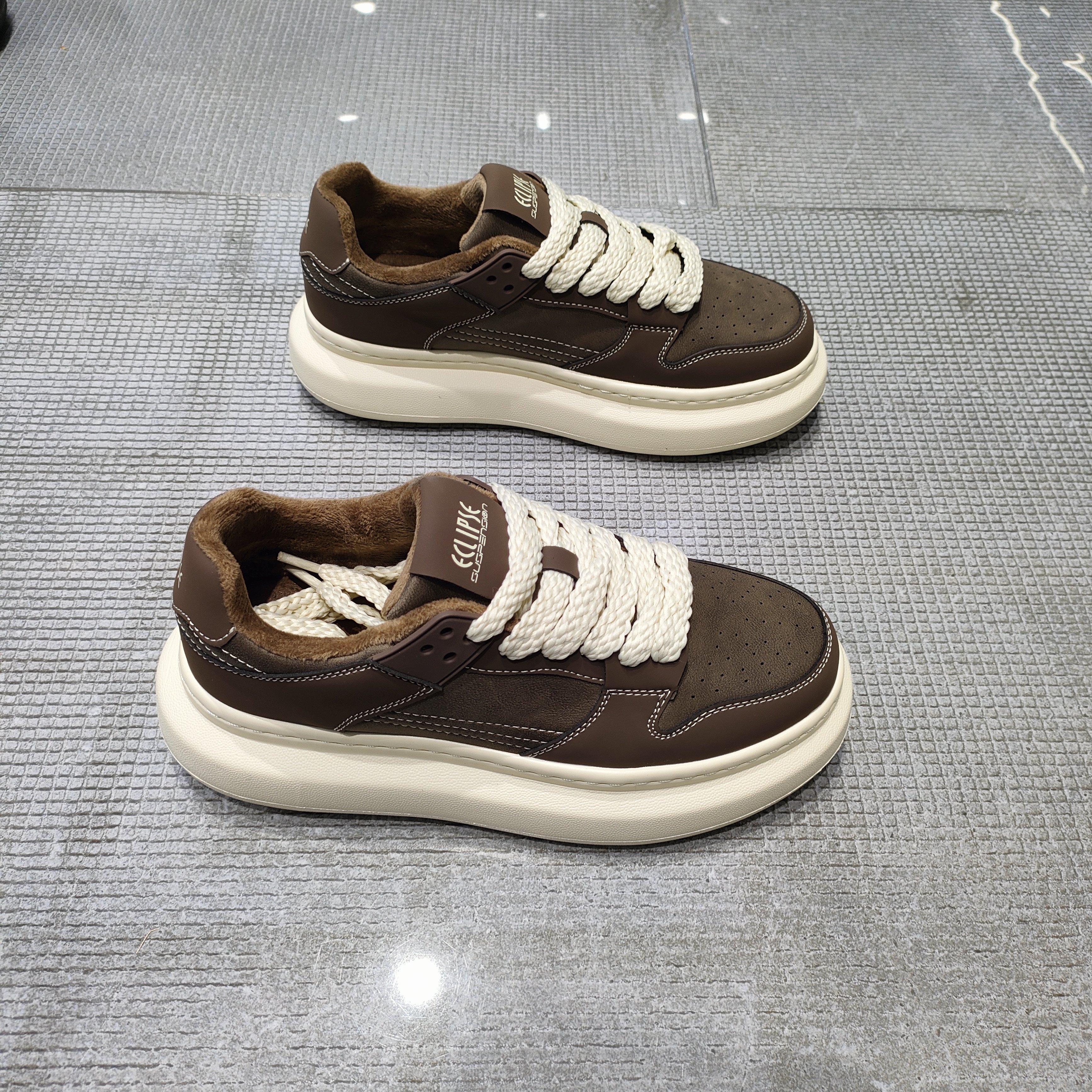 美式男鞋冬加绒板鞋厚底增高保暖2025冬季新款休闲百搭复古潮鞋合,流行男鞋,时尚休闲鞋,淘宝优惠券,粉丝福利购,淘宝优惠卷