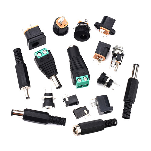 电源插座接头直流插头公头母座