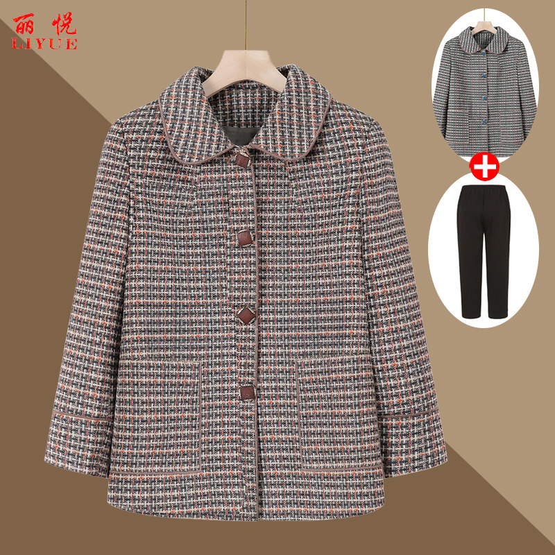 60岁70岁年轻10岁奶奶春季新品图片