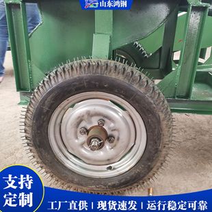 人造板材锯末加工设备 木工废旧木材粉碎机 柴油卧式木条打碎设备