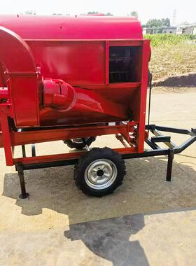 22马力柴油机带打谷机水稻芋仔脱粒机胡麻高粱脱粒机非洲稻麦脱粒