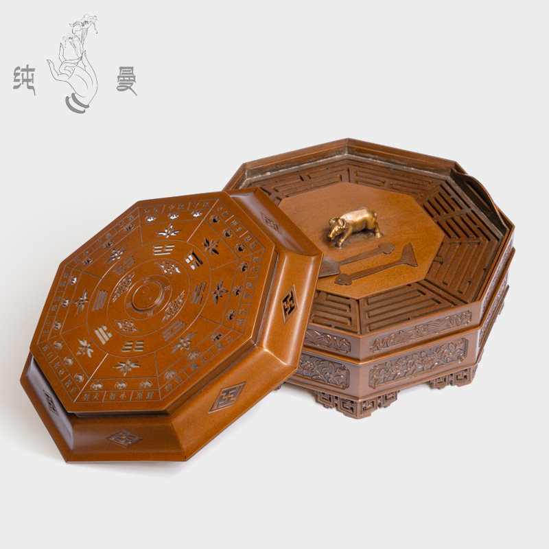 庆松堂苏工铜炉名家胡庆松制二十四节气印香炉手工复古紫铜篆香炉,家居饰品,香薰炉,淘宝优惠券,粉丝福利购,淘宝优惠卷