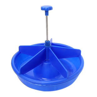 小猪食槽仔猪补料槽猪用不锈钢产床保育料槽猪场设备圆形加厚料槽