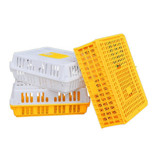 耐尔尼鸡笼周转箱成鸡鸭鹅运输笼加厚塑料鸡笼子特大号家禽鸡用框