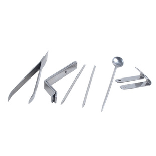 耐尔尼不锈钢专业全套阉鸡工具大鸡小鸡阉割刀 公鸡阉鸡刀 阉鸡器