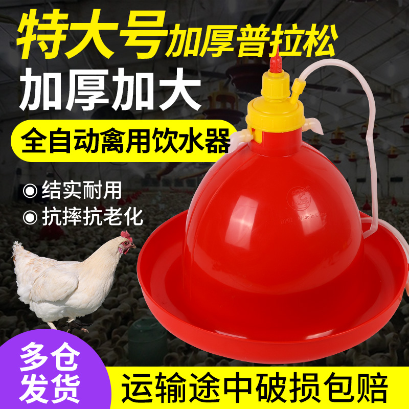 特大号加厚普拉松鸡场自动饮水器