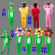 蝴蝶演出服儿童小蜜蜂蜻蜓大树小树舞蹈服太阳花小草小花表演服装
