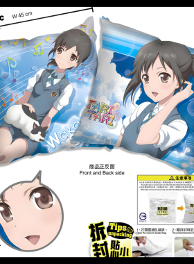 Tari Tari 坂井和奏 宫本来夏 冲田纱羽 动漫抱枕靠枕头靠垫周边