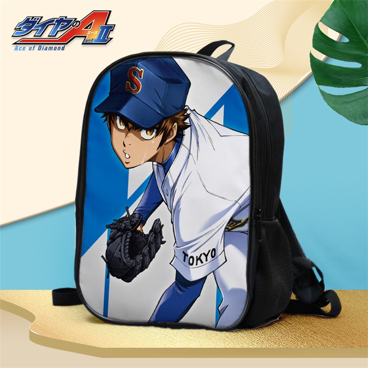 钻石王牌 泽村荣纯 御幸一也 降谷晓 学生书包双肩包背包谷子周边