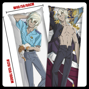 皿三昧 新星玲央 阿久津真武 二次元等身抱枕套靠枕头谷子周边