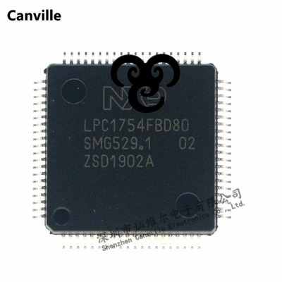 Canville LPC1754FBD80 LQFP-80 微控制器 ARM Cortex M3 贴片