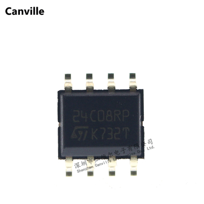 Canville M24C08-RMN6TP SOP-8 24C08RP电可擦除可编程只读存储器