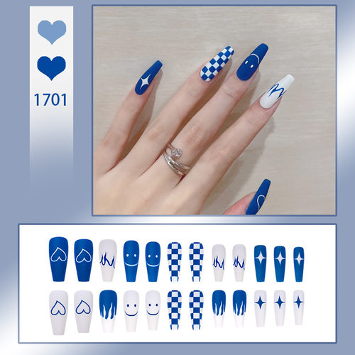 穿戴甲2025年新款秋冬款高级感美甲指甲贴片手工成品短款中长款