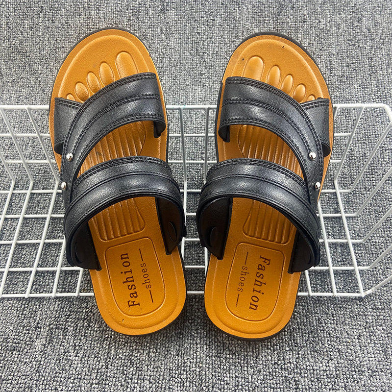 凉鞋男士2025新款夏季防滑软底室外休闲沙滩鞋爸爸两用舒适凉拖鞋,流行男鞋,休闲凉鞋,淘宝优惠券,粉丝福利购,淘宝优惠卷