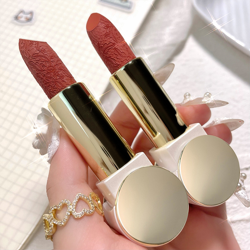 日常显白素颜奶茶不易掉色唇膏