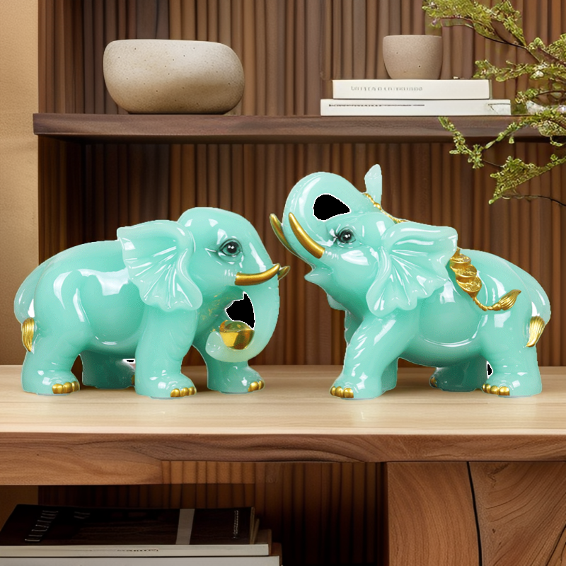 森木桐对象一对客厅摆件