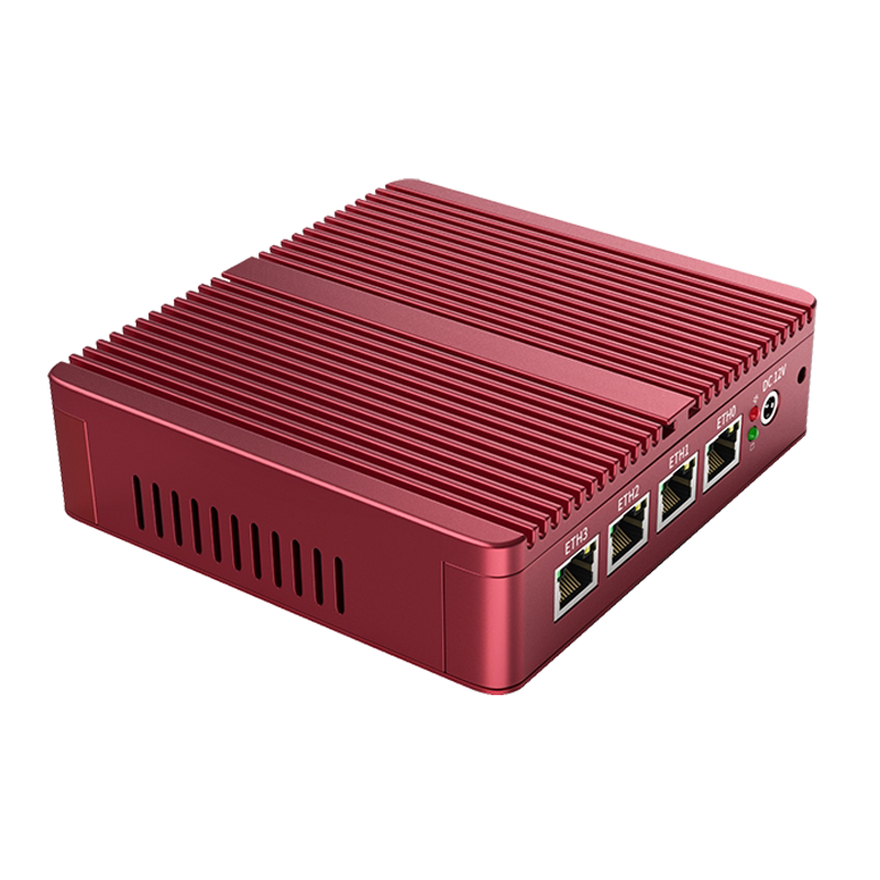 倍控j1900J4125迷你路由蓝色