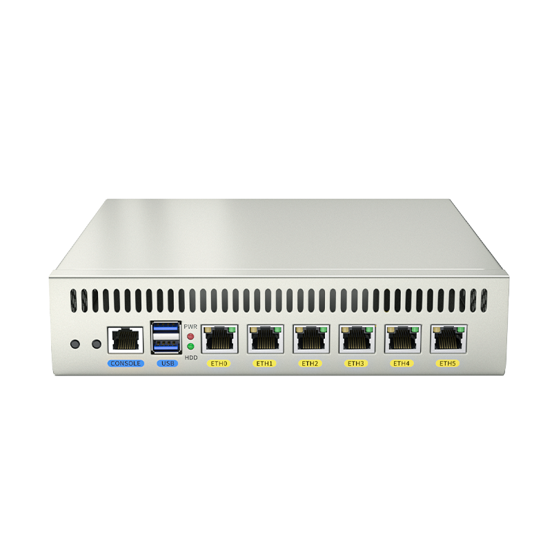 i7-1165G7软路由工控机6网口网关