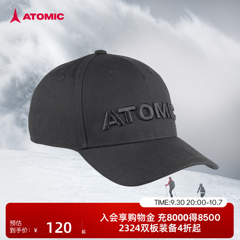 ATOMIC运动帽子男女棒球帽