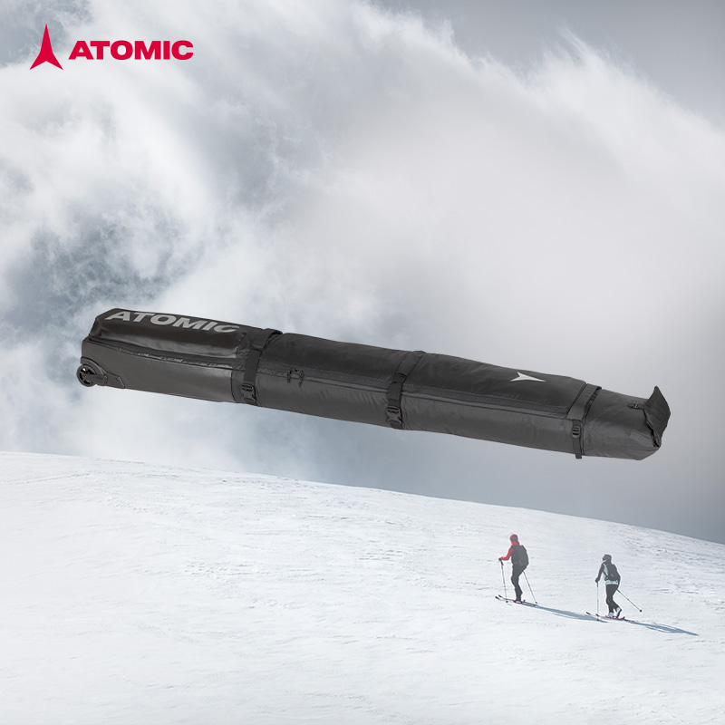 Atomic滑雪双板包带轮