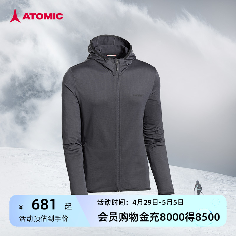 Atomic连帽夹克衫休闲舒适