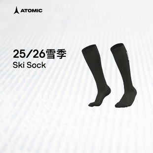 Sock 滑雪运动保暖袜子Ski ATOMIC阿托米克滑雪袜2526新品 长款