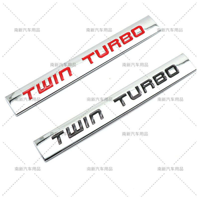 TWIN TURBO Car labeling Turbine pressure boost engine badge apply Ford Lincolnin the Car/Articles/Fitting/Refit , Auto Exterior Accessories/Installation and decoration/Protect , Auto Exterior Accessories , Car decoration stickers  category - from Buy2taobao.com to provide professional Taobao agent buy service