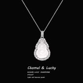 「白玉福禄」S999纯银项链女天然白玉髓葫芦轻奢小众高级生日礼物