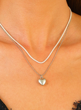 时尚简约高级感项链女波光粼粼满