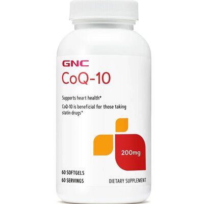 GNC辅酶200mg60粒高浓度coq10