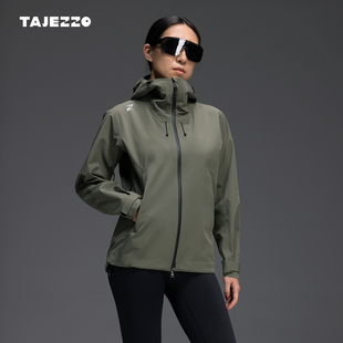 TAJEZZO探迹者修身 硬壳冲锋衣J01二代徒步登山防风雨耐磨外套女款