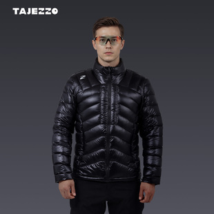 TAJEZZO探迹者新款鹅绒排骨羽绒服M05户外徒步登山保暖羽绒内胆男