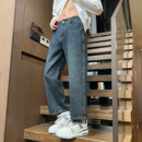 宽松直筒阔腿休闲老爹裤 2025新款 九分秋冬复古春秋季 男款 男 牛仔裤