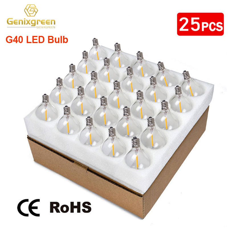 G40LED灯泡欧规美规110-220VE12