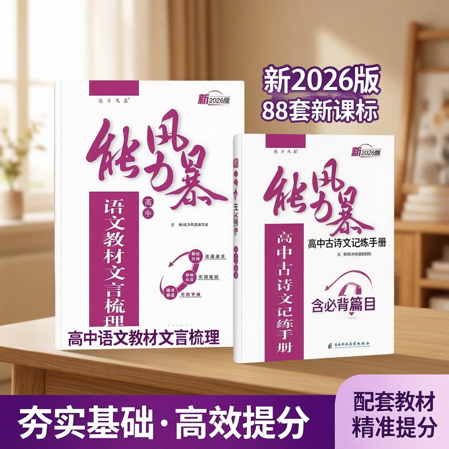 能力风暴2026版语文教材文言梳理高中语文记练手册新版