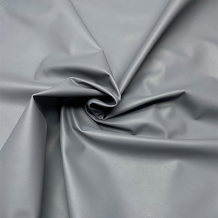 进口意大利胎牛皮头层真皮鞋子衣料0.6mm手工diy皮具雾霾蓝色