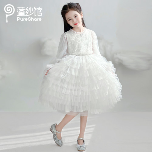 pureshare蓬纱馆女童礼服裙公主