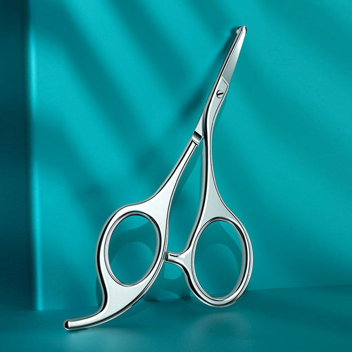 德国进口圆头鼻毛剪刀